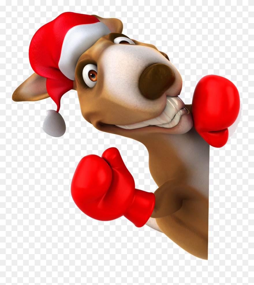 Interesting Kangaroo Photography Christmas Stock Png - Free Image Good Morning Friday Clipart