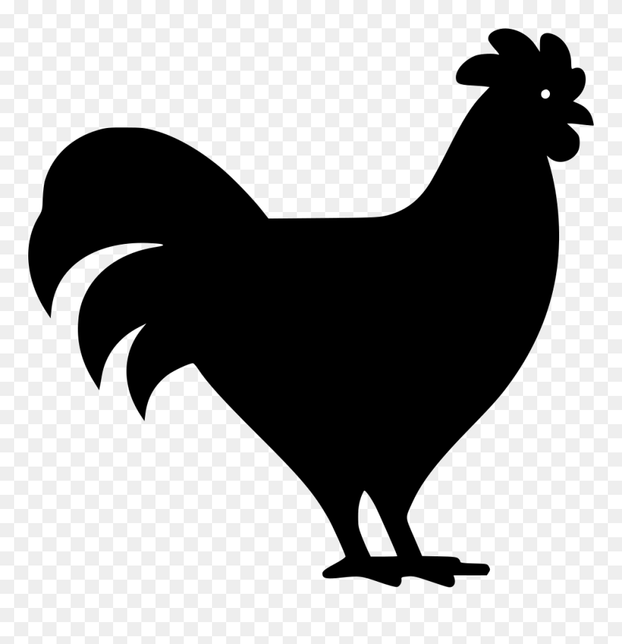 Kadaknath Ayam Cemani Silkie - Free Png Chicken Clipart