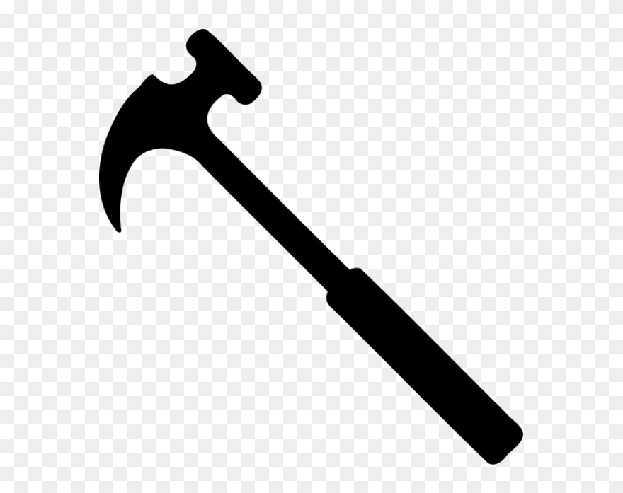 Black Hammer Clip Art - Hammer Clip Art - Png Download