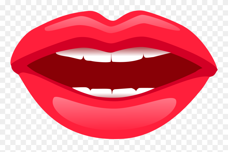 Mouth Clipart Lip Reading, Mouth Lip Reading Transparent - Portable Network Graphics - Png Download