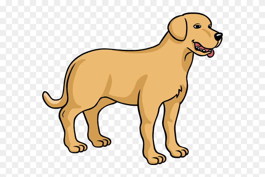 Dog Breed Puppy Labrador Retriever Como Dibujar - Cómo Se Dibuja Un Perro Clipart