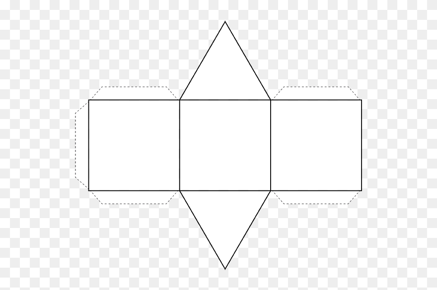 Marshmallow Clipart 3d Shape, Marshmallow 3d Shape - Desenvolupament Pla D Un Prisma Triangular - Png Download