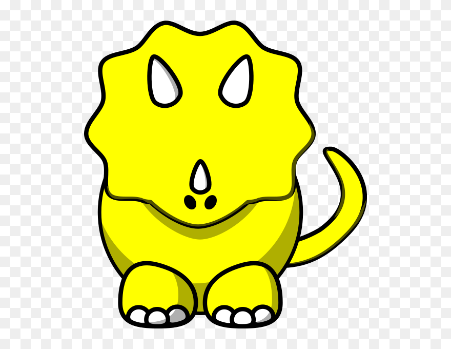 Dinosaur Clip Art Black And White - Png Download