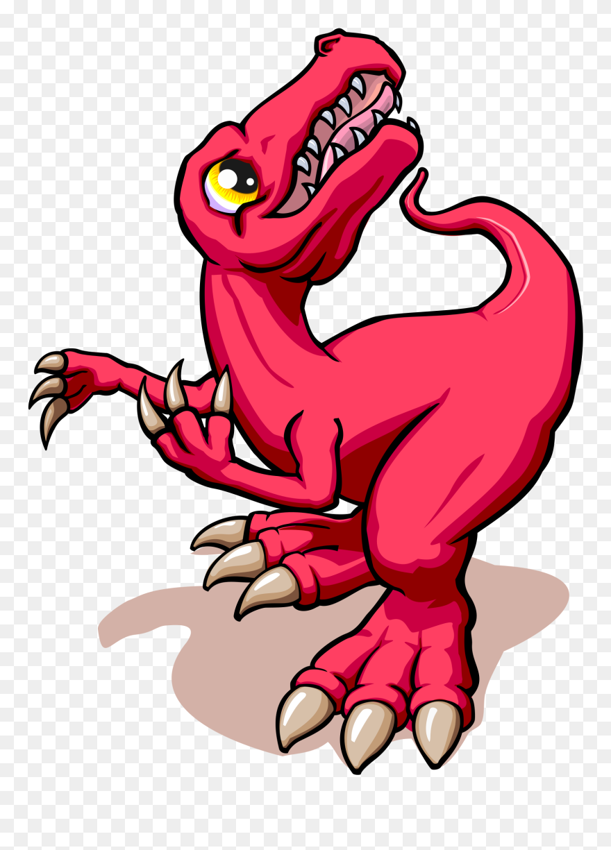 Khng Long Xuong Khoang - Dino Desenho Clipart