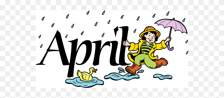 April Clipart April - Month Of April - Png Download