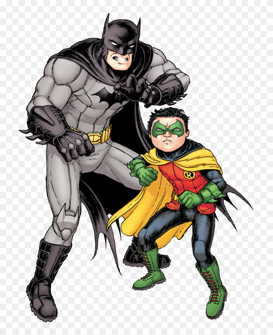 Batman And Robin Clipart Png - Batman & Robin Dick Grayson Transparent Png