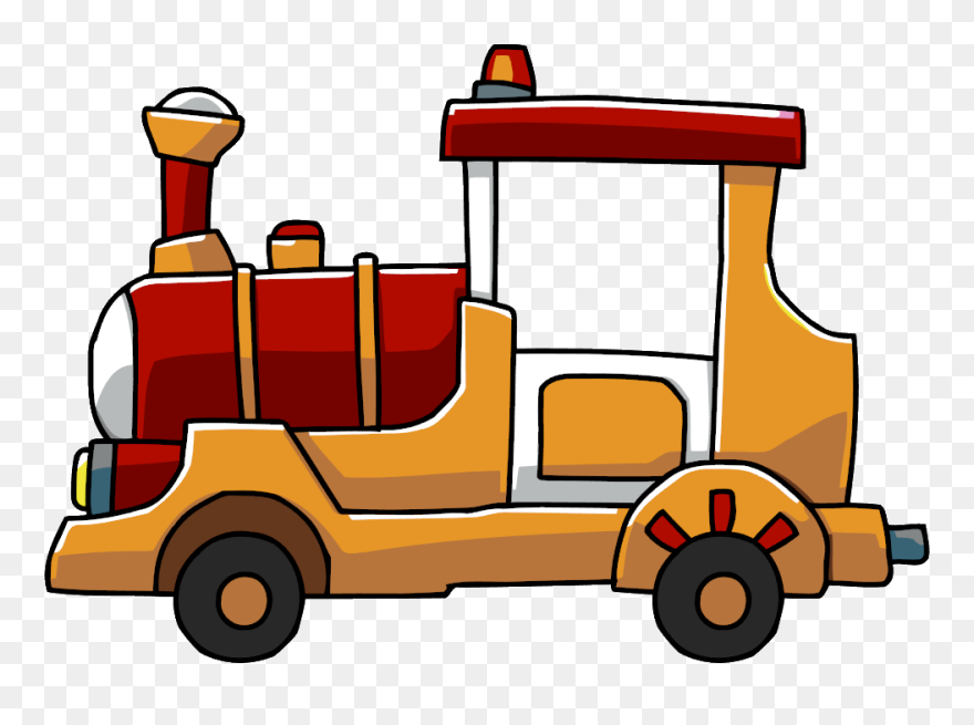 Land Scribblenauts Wiki Fandom - Vehicles Clipart Train - Png Download