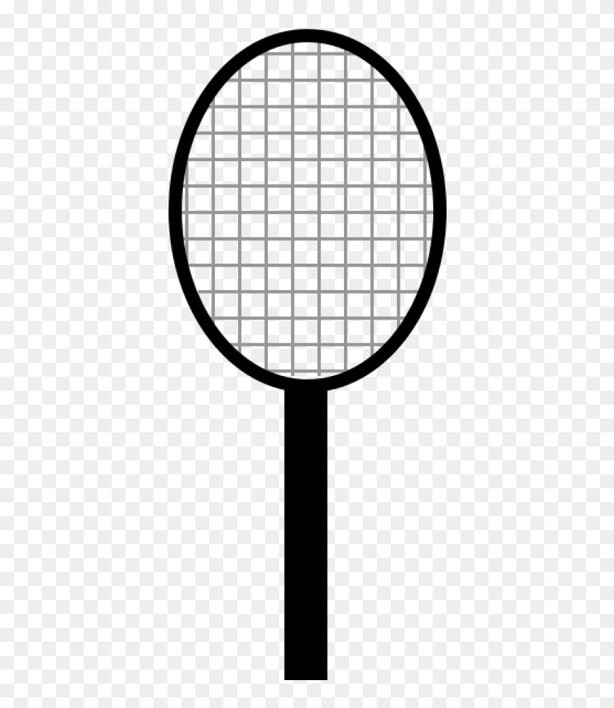 Transparent Animated Tennis Racket Clipart