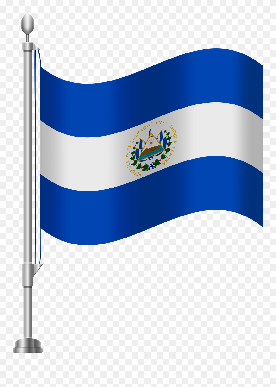 El Salvador Flag Png Clip Art Transparent Png