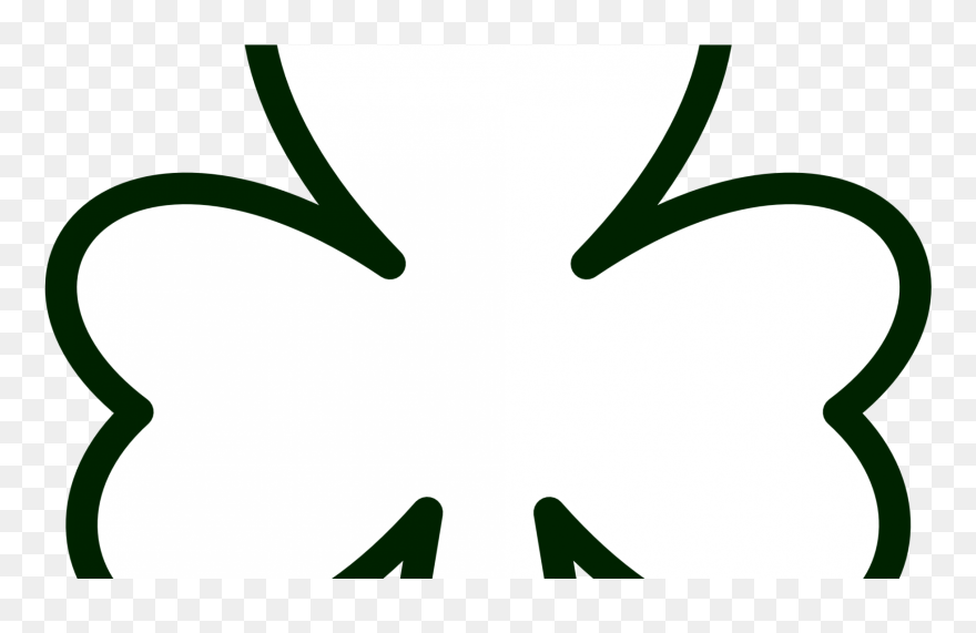 Shamrock Clipart Traceable , Png Download Transparent Png