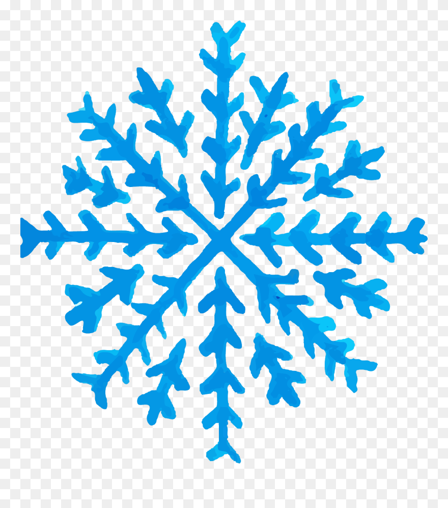 Наклейка Снежинка Clipart