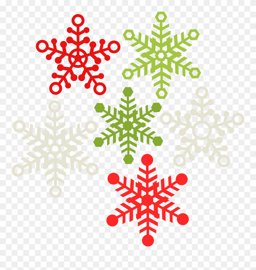 Miss Kate Cuttables Snowflake Set Clipart