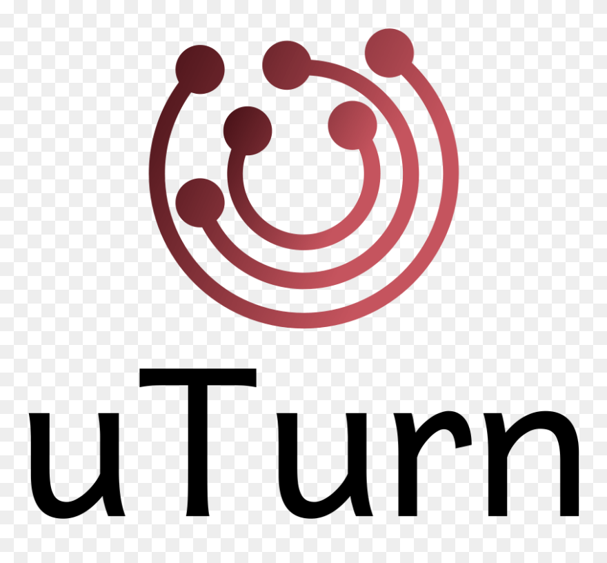 Uturn - Live Logo - Graphic Design Clipart
