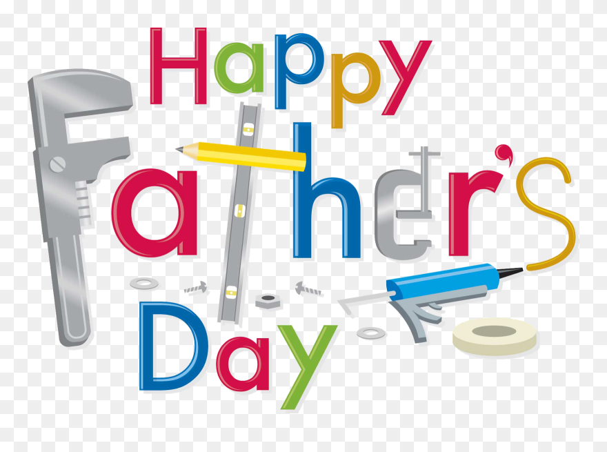 Father"s Day Wish Child Happiness - Happy Fathers Day Transparent Clipart
