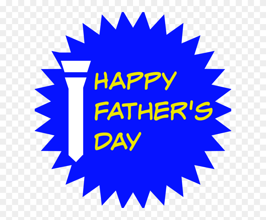 Transparent Happy Fathers Day Clipart - Graphic Design - Png Download