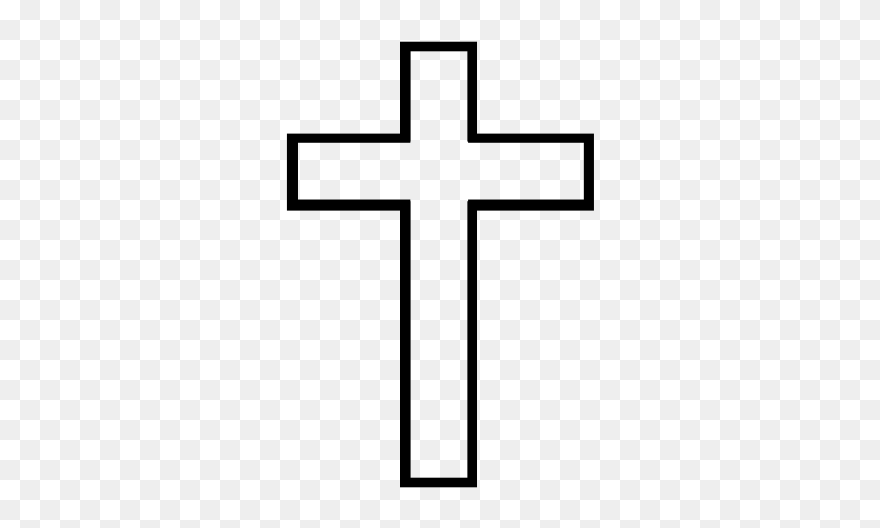 Simple Catholic Cross - Catholic Cross Symbol Png Clipart