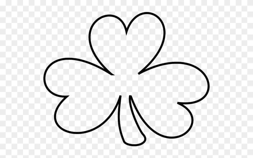St Patricks Day Clip Art Black And White - Png Download