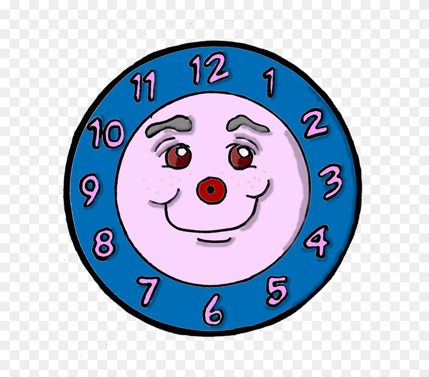 Clock Without Hands Clipart, Hd Png Download - Cute Clock Face Clipart Transparent Png