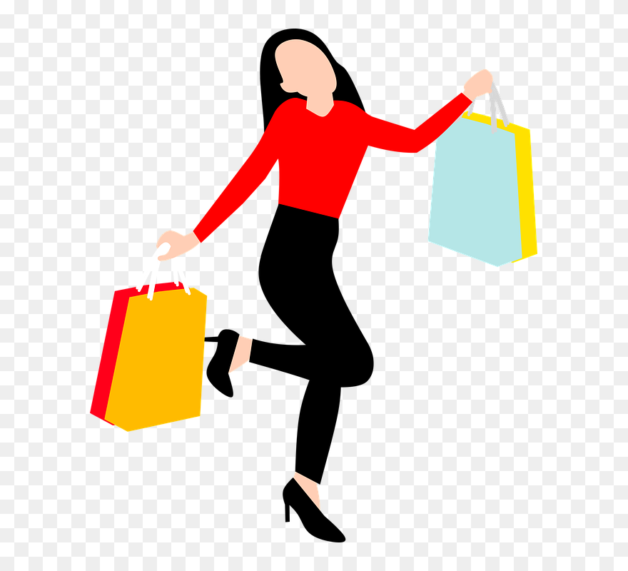 Gambar Tas Belanja Kartun Clipart