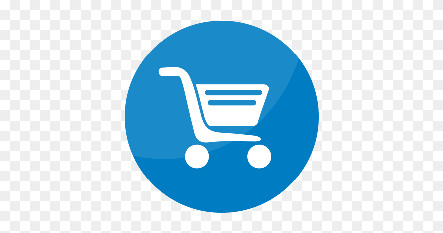 Shopping Cart Icon Clipart Clipart Royalty Free Library - Shopping Cart - Png Download