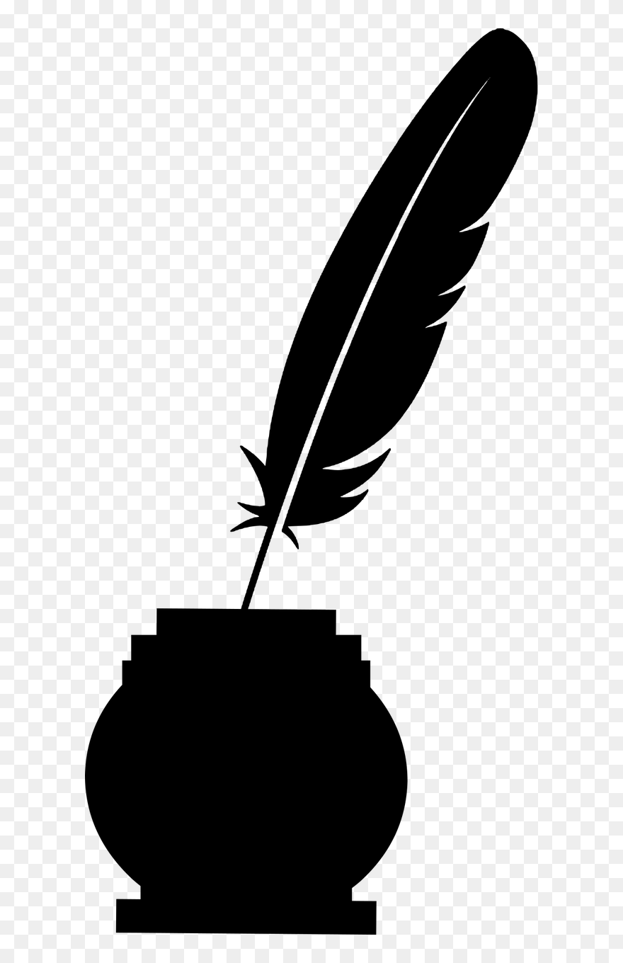 Writing A Letter Silhouette Clipart