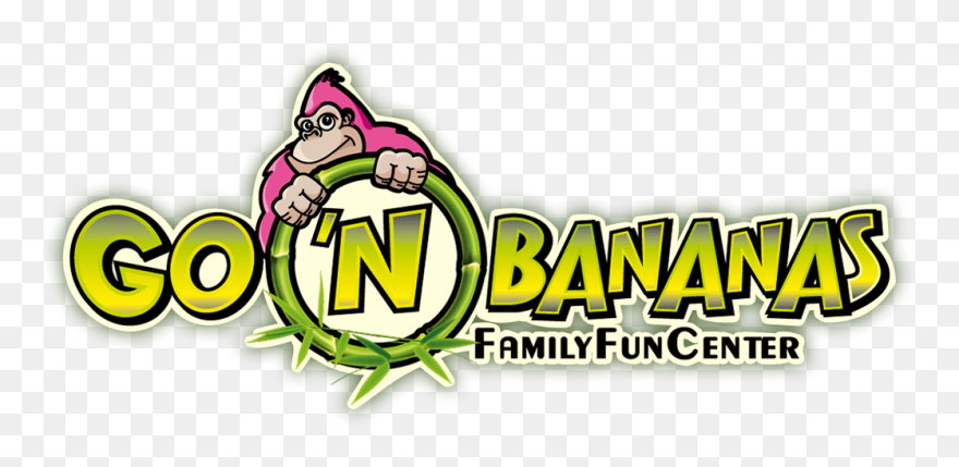 Go "n Bananas Family Fun Center - Go N Bananas Logo Clipart