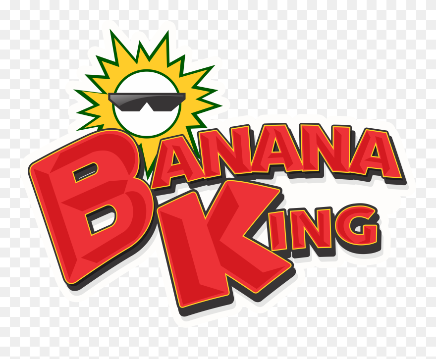 Banana King Logo Clipart