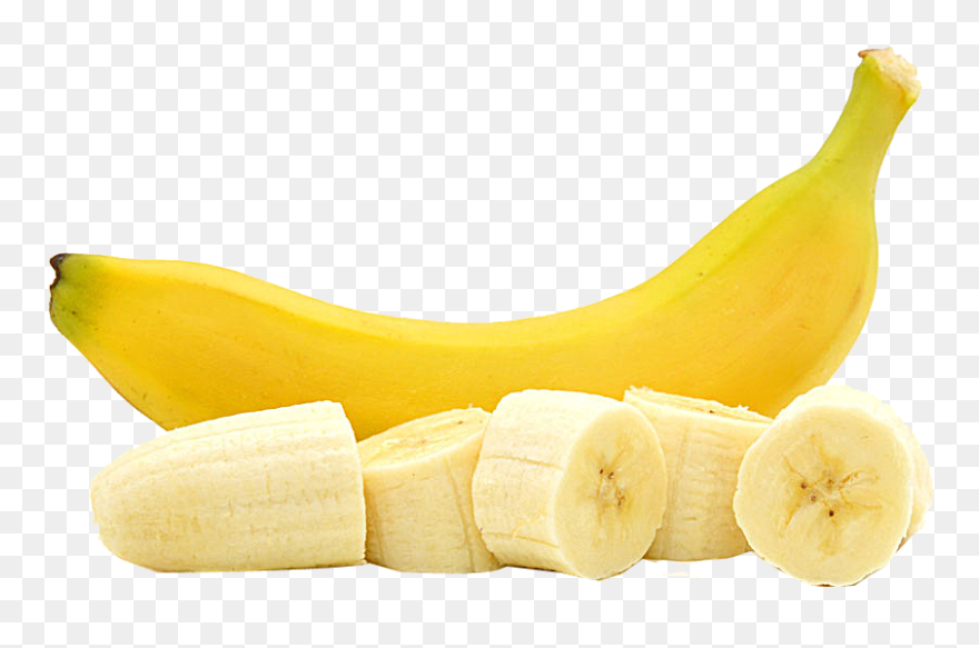 Smoothie Food Fruit Eating Banana Free Hq Image Clipart - Saba Banana - Png Download