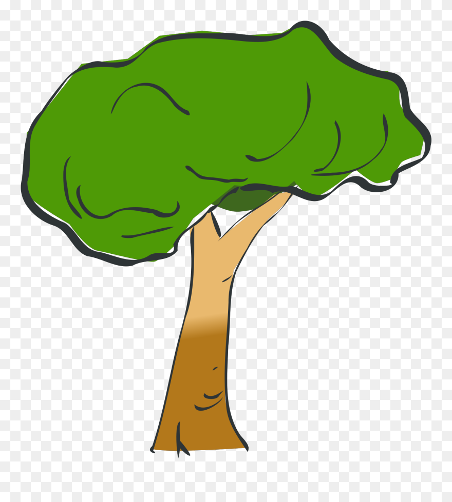 Cartoon Tree Transparent Background Clipart