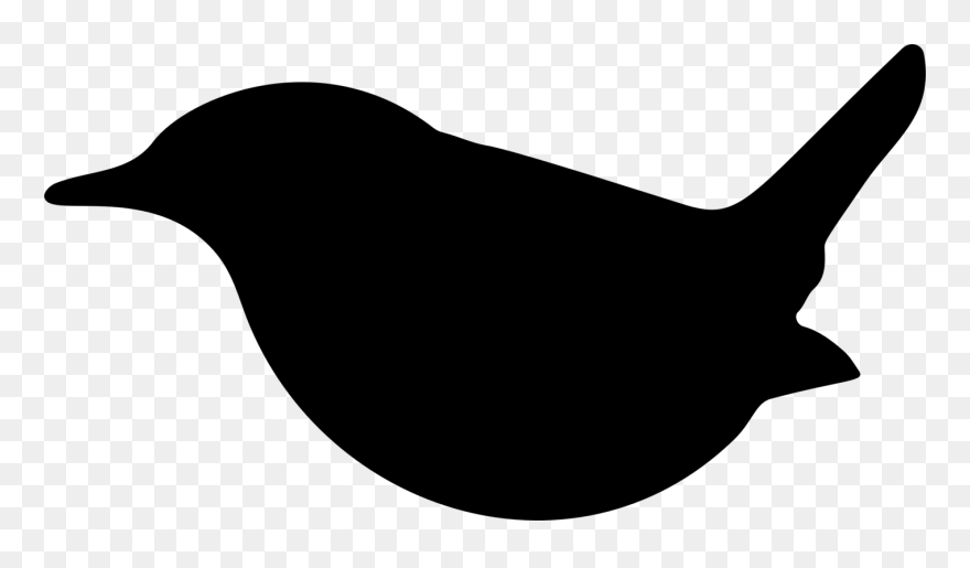 Silhouette,monochrome Photography,bird - Birds Clipart
