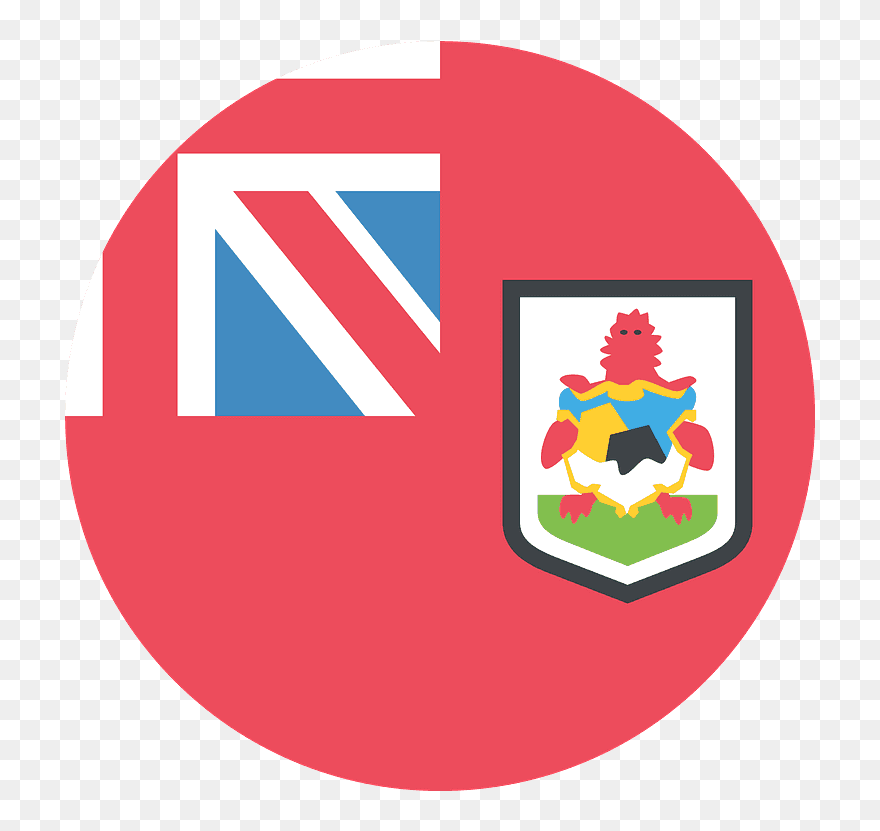 Bermuda Flag Emoji Clipart - Australia Flag Circle Png Transparent Png