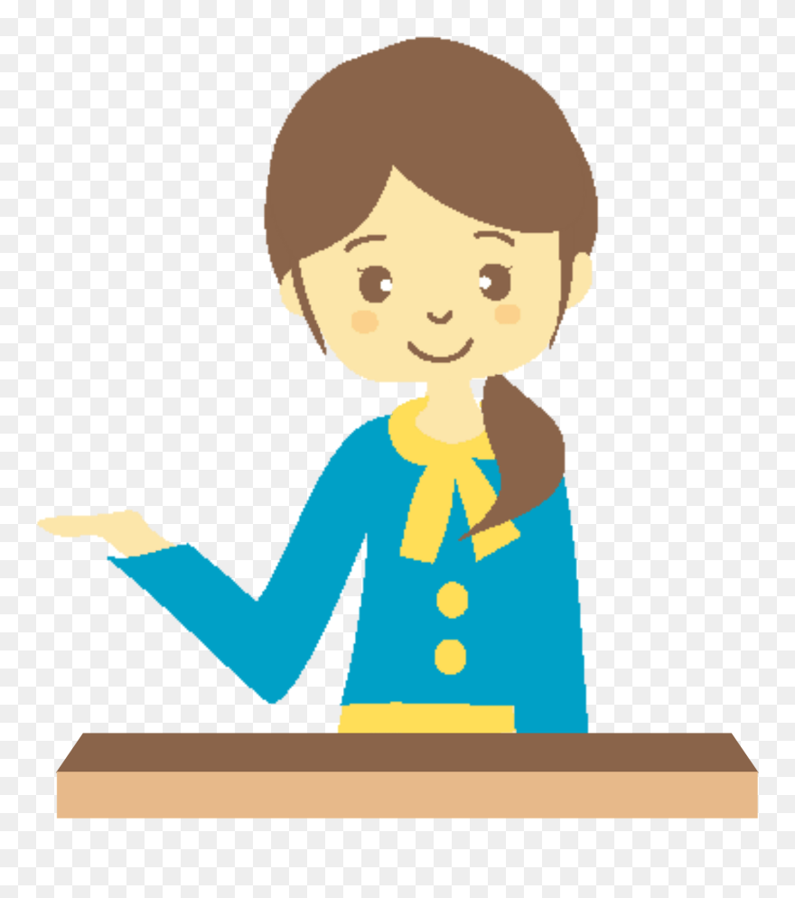 受付 イラスト フリー Clipart