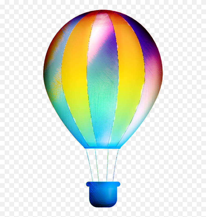Vector Clip Art Online, Royalty Free - Hot Air Balloon - Png Download