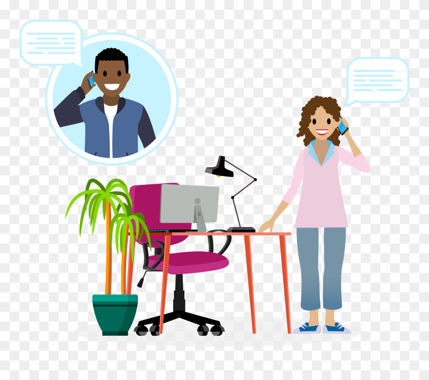 Transparent Resume Clipart Png - Clip Art Telephonic Interview