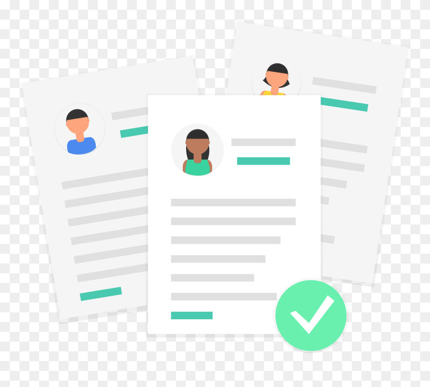 Resume Clipart Cover Letter - Resumes Free - Png Download