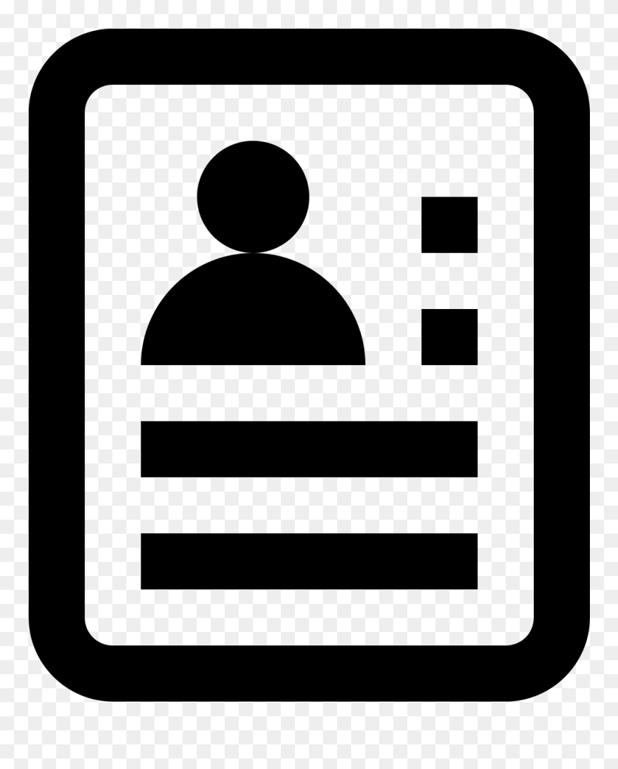 Resume Symbols Icons Clipart Email Symbol For Images - Beware Of Children Sign - Png Download