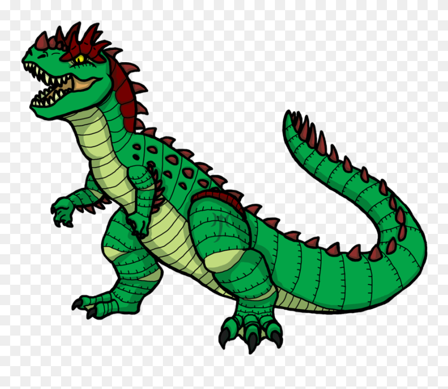 Crocodile Clipart Atomic Theory - Animal Figure - Png Download