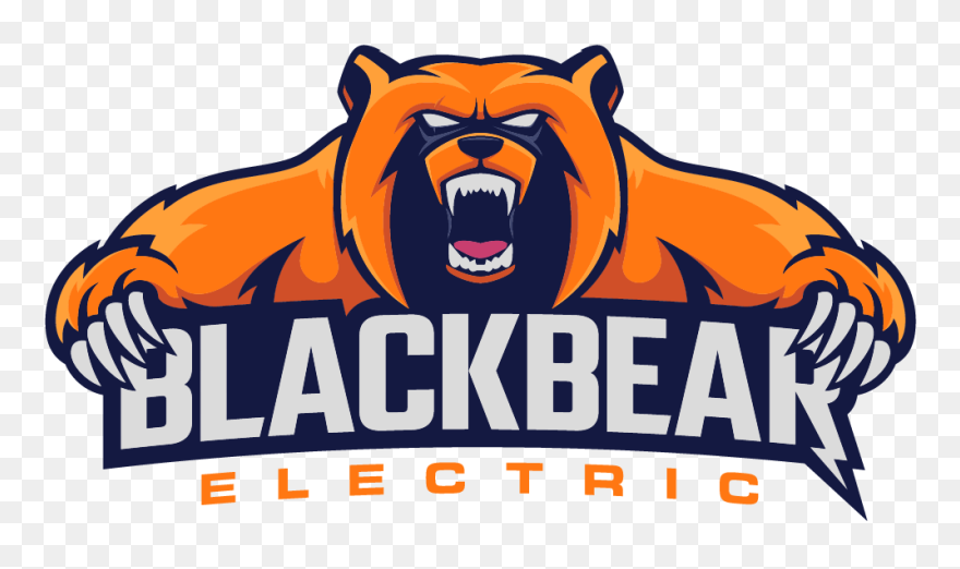 Black Bear Electric, Inc - Fresno Grizzlies Clipart