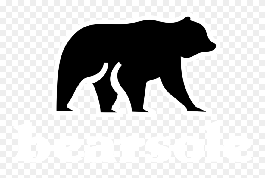 Bear Sole - American Black Bear Clipart