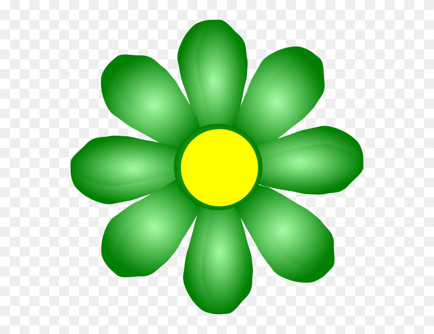 Purple And Yellow Flower Clipart - Png Download