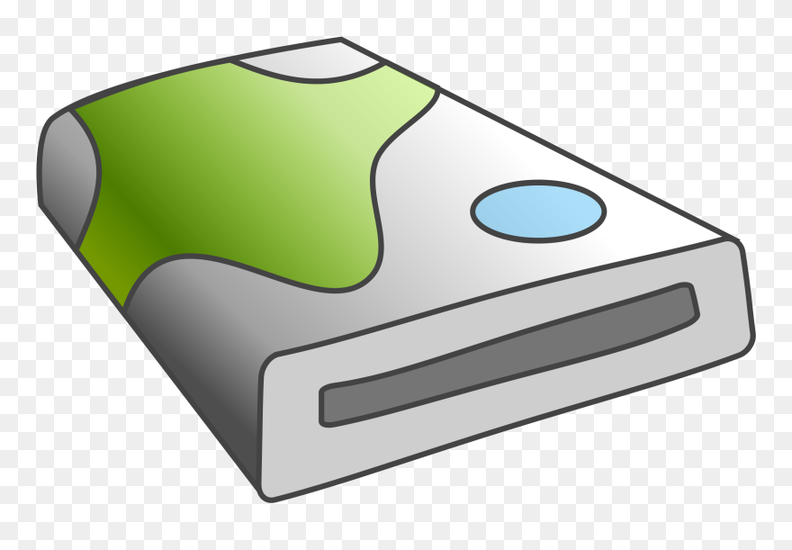 Transparent Hard Clipart - Hard Disk Drive - Png Download