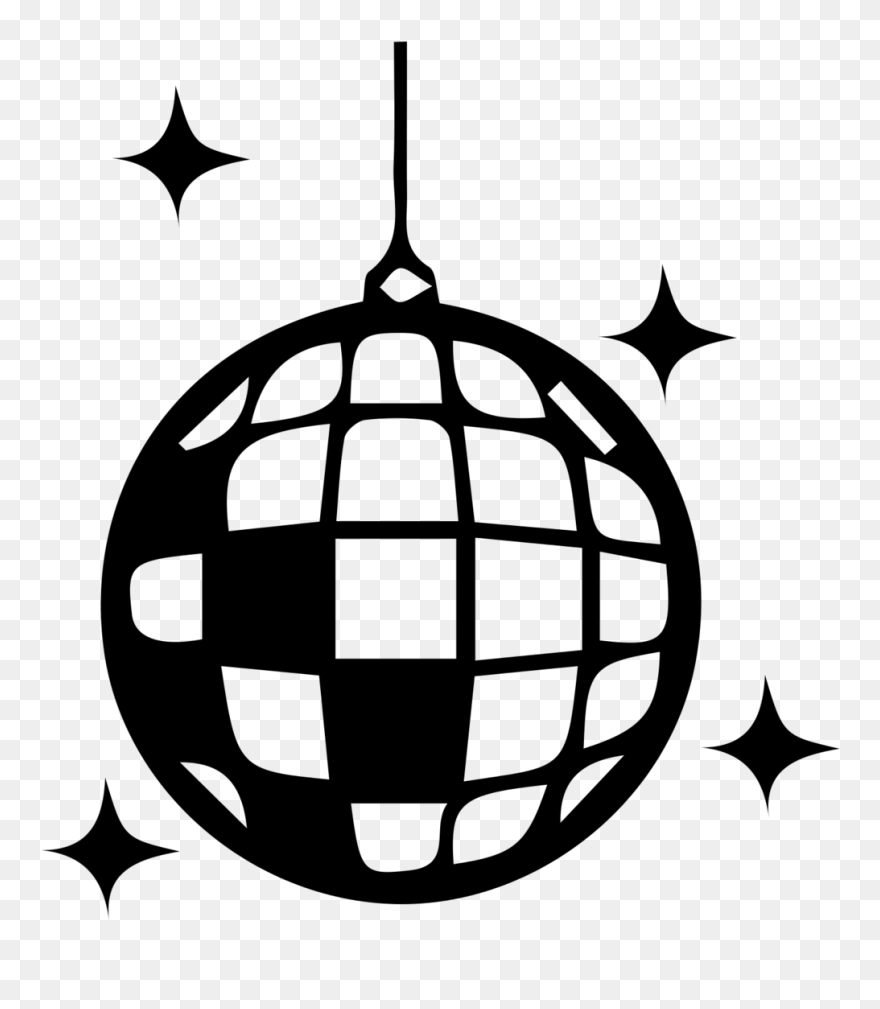 Nightclub Icon Png - Disco Ball Clipart Transparent Png