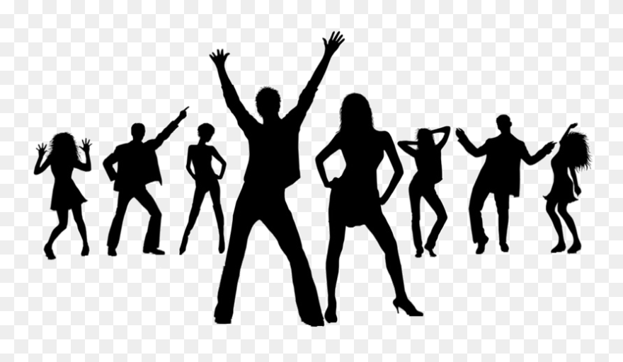 Dance Party Stock Photography Disco Drawing - Disco Dancer Silhouette Png Clipart