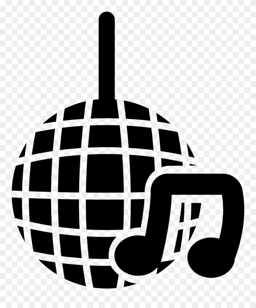 Disco Clipart Svg - Disco Symbol - Png Download