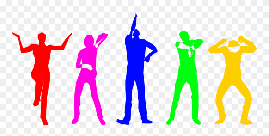 Dance Silhouette Clip Art - Modelo De Los Cinco Grandes De La Personalidad - Png Download
