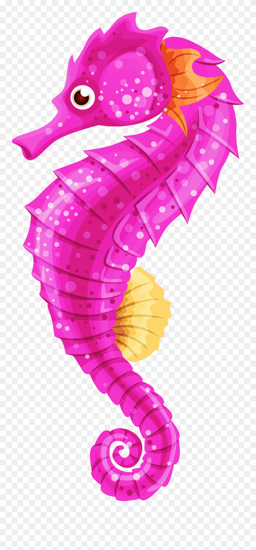 Seahorse Clip Art - Clip Art Sea Horse - Png Download