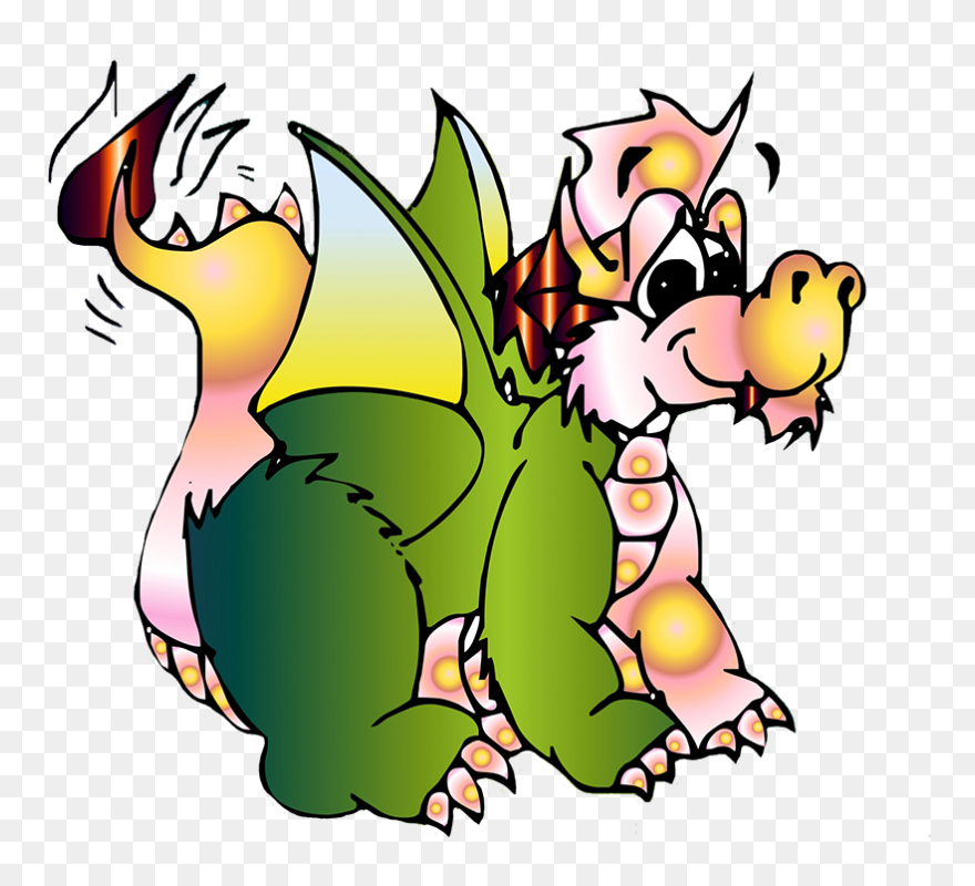 Cute Baby Dragon, Baby Dragon - Dragon Clipart
