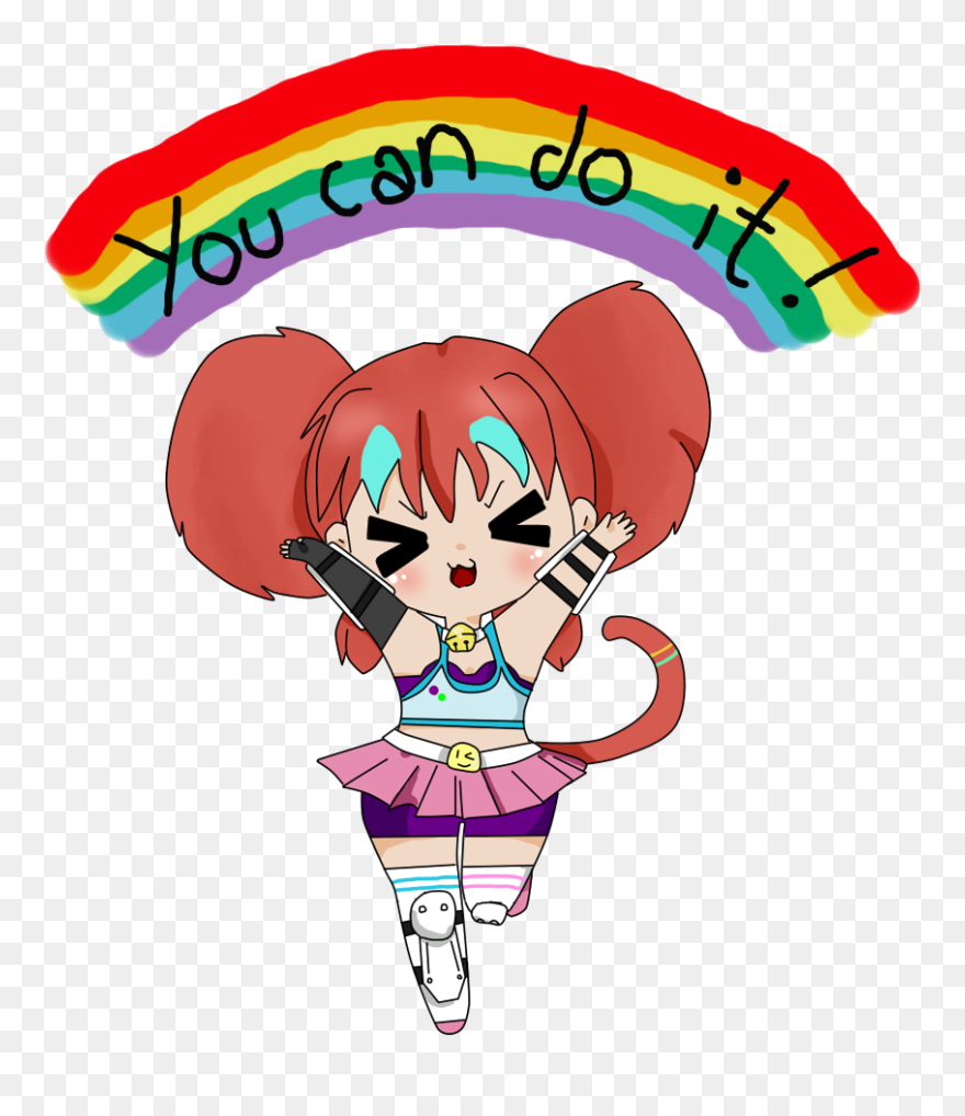 Ou Con Cat Cartoon Fashion Accessory Clip Art - Cartoon - Png Download