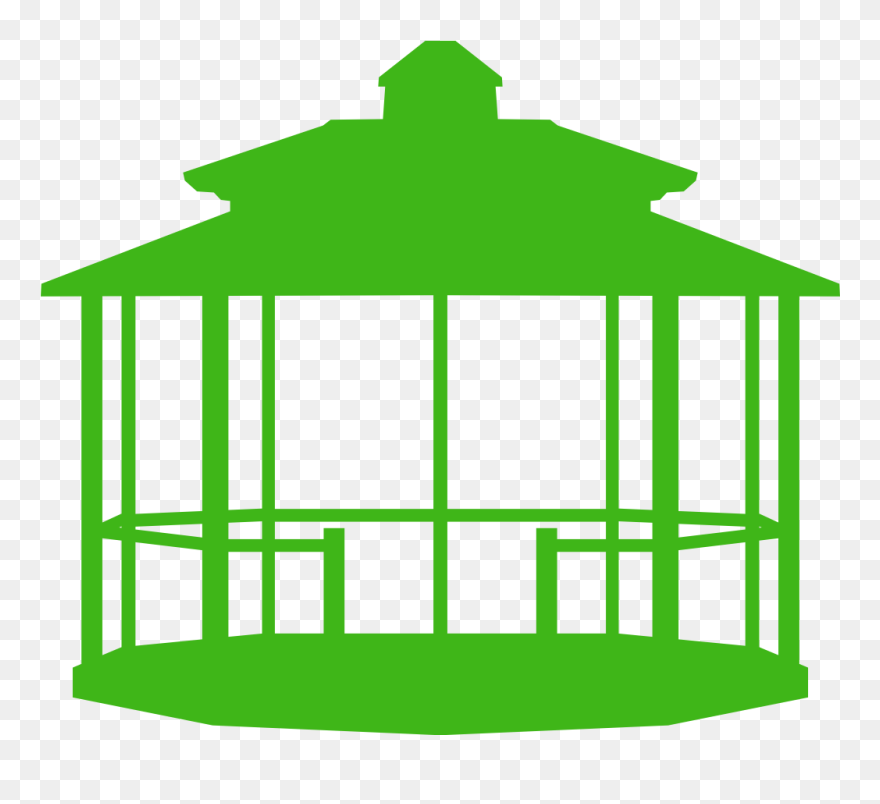 Gazebo Vector Interesting - Gazebo Logo Clipart