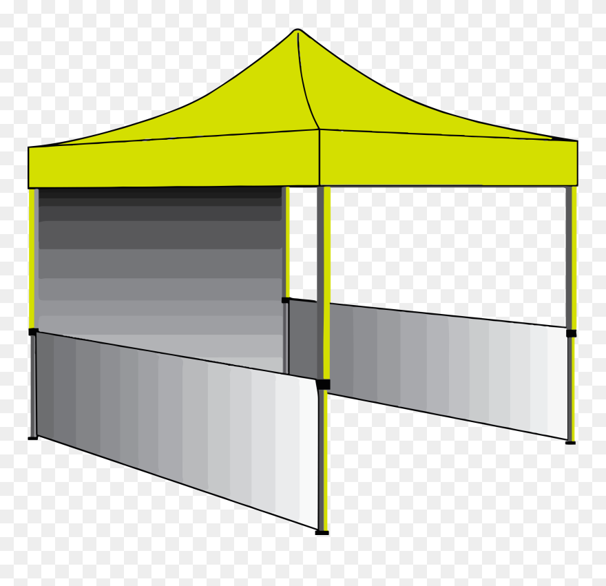 Clipart Tent Canopy - Umbrella - Png Download